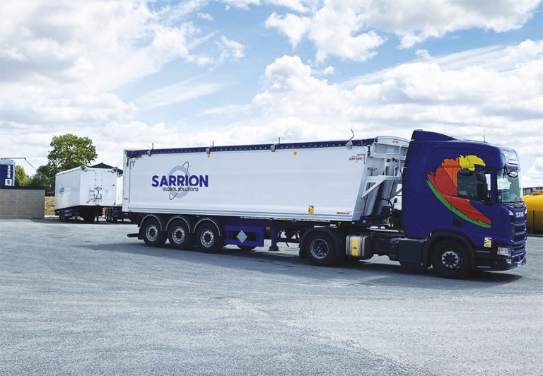 photo camion de transport en vrac