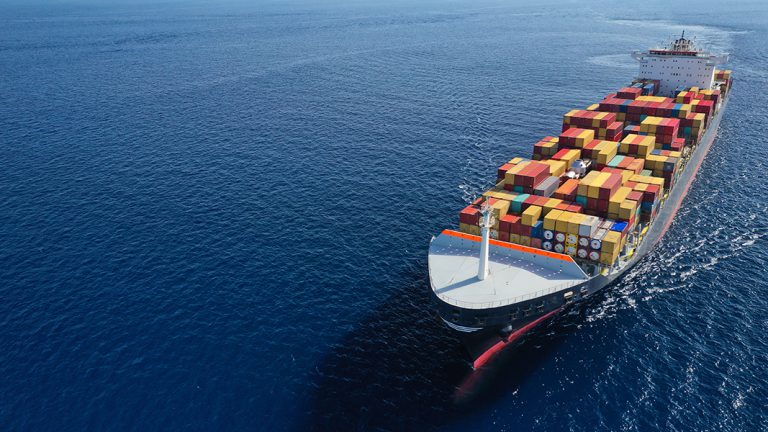photo porte container