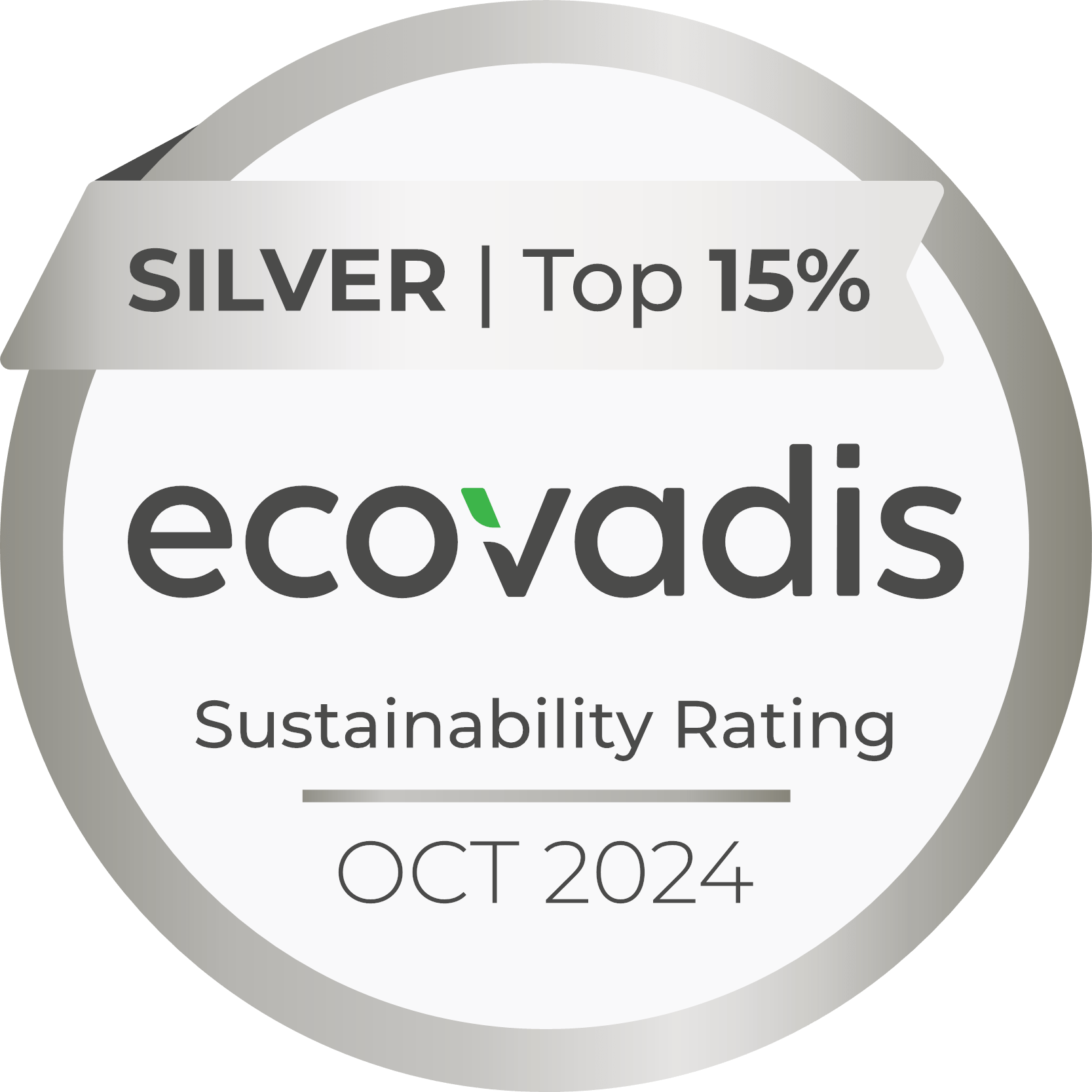 EcoVadis SILVER 2024 (logo)