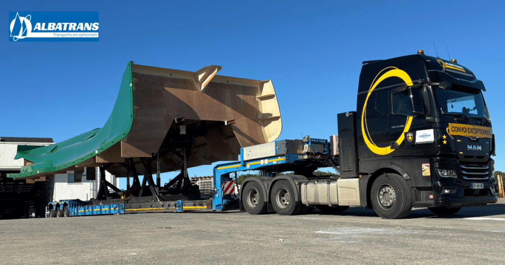 transport exceptionnel bateau 