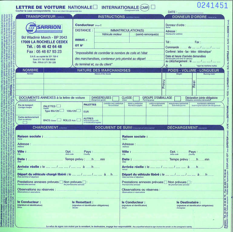 Qu’est-ce qu’une lettre de voiture et pourquoi est-elle indispensable ?