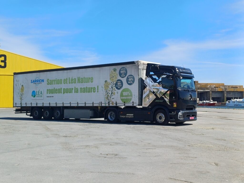 Livraison camion électrique à La Rochelle transport urbain zéro émission