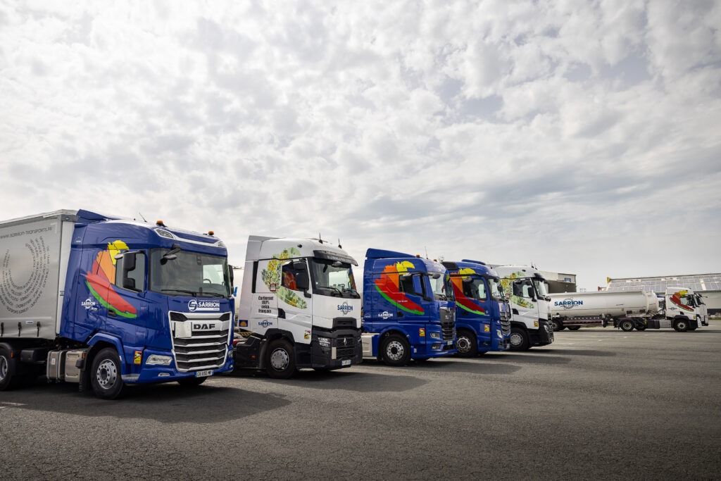 Palettes correctement chargées et sécurisées dans un camion